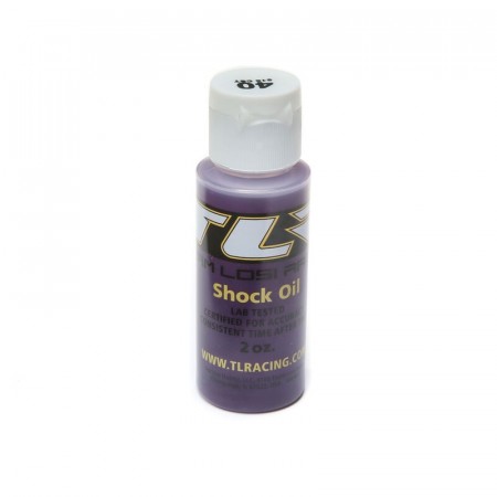 Team Losi Racing Silicone Shock Oil, 40WT, 516CST, 2oz