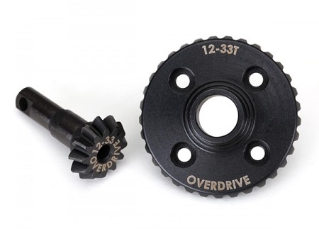 Traxxas TRX8287 Ring- and differential pinion gear Overdrive 12/33T CNC TRX-4