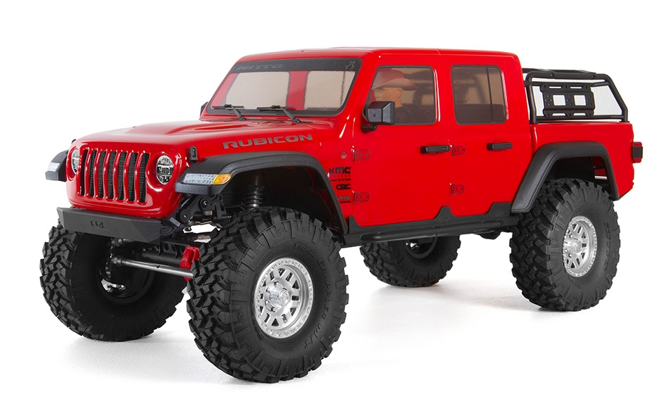 Axial - Axial SCX10-III Jeep JT Gladiator w/Portals 1/10th RTR Red