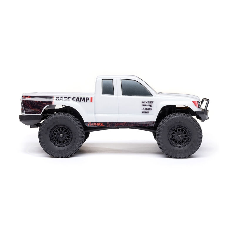 Parachoques Trasero Para Axial SCX24 C10 1/24 - RC Crawler Micro, Color Negro, Sin Marca Pero Compatible