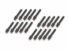 Boom Racing ProBuild™ Mag Seat Lug Nut M2x8mm Scale Hardware Set (20) Black thumbnail