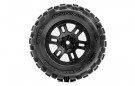 Pro-Line Racing Badlands Front/Rear Tires MTD 12mm Black Split Six (2): ARRMA MINI KRATON thumbnail