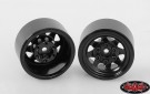 RC4WD Stamped Steel 1.0in Stock Beadlock Wheels (Black) thumbnail