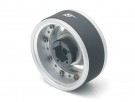 Boom Racing ProBuild™ 1.9in Narrow Slot Mags Jelly Bean Adjustable Offset Beadlock Wheels (2) Flat Silver/Flat Silver thumbnail
