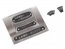 Boom Racing Emblem Set (Stainless Steel) for Series Land Rover® (Diesel) for BRX02 109 and 88 thumbnail