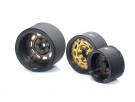 Boom Racing ProBuild™ 2.2in Extra Wide MAG10 Adjustable Offset Aluminum Beadlock Wheels (2) Matte Black/Bronze thumbnail