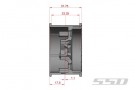 SSD 2.2in Challenger Wheels (Black/Blue) thumbnail