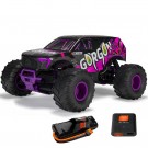 Arrma 1/10 GORGON 2WD RTR Brushed Monster Truck (Battery and Charger Included), Purple thumbnail
