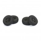 Pro-Line 1/24 Hyrax Front/Rear 1.0in Tires Mounted 7mm Black Impulse (4): SCX24 thumbnail