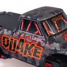 Arrma 1/10 QUAKE 223S DSC 2WD RTR Brushless Monster Truck, Red thumbnail