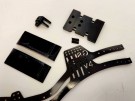 GSPEED GS-V4 Carbon Fiber Chassis Package for SCX10ii axles - Black, Vader Products Skid Plate thumbnail
