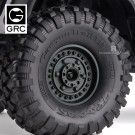 GRC 1.9 Metal Beadlock Wheels #Series VI (2) Black thumbnail