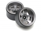 Boom Racing TE37XD KRAIT™ 2.2 Deep Dish Aluminum Beadlock Wheels w/ XT601 Hubs (2) Gun Metal thumbnail