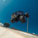 ARRMA 1/10 GORGON 223S 2WD RTR Brushless Monster Truck, Blue/Black thumbnail