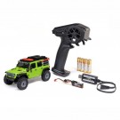Axial 1/30 SCX30 Jeep Wrangler JLU 4X4 RTR Brushed Rock Crawler (Battery and Charger Included), Green thumbnail