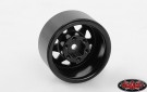 RC4WD Stamped Steel 1.0in Stock Beadlock Wheels (Black) thumbnail