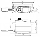 SAVÖX SV-1257MG Servo 4,0Kg 0,055s HV Alu Coreless Metal Gear Mini thumbnail