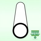 Evergreen Polystyrene Tube Hvit (3/32in) 2.4x350 mm (6) thumbnail