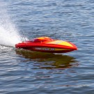 Forhåndsbestilling: Pro Boat Pro Boat Sonicwake 36in V3 Self-Righting V-Hull Boat RTR, Red thumbnail
