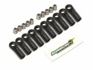 Boom Racing KUDU™ Heavy Duty Rust-Resistant M4 Nylon Rod Ends 20.00mm (Upwards) w/ SST Pivot Ball (5.8x3x7.4mm) (10) thumbnail