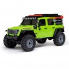 Axial 1/30 SCX30 Jeep Wrangler JLU 4X4 RTR Brushed Rock Crawler (Battery and Charger Included), Green thumbnail