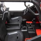 Axial 1/10 SCX10 III Jeep CJ-7 4X4 RTR Brushed Rock Crawler, Red thumbnail