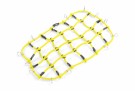 Yeah Racing 1/10 RC Crawler Scale Accessory Luggage Net 200mm x 110mm Yellow thumbnail