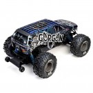 ARRMA 1/10 GORGON 223S 2WD RTR Brushless Monster Truck, Blue/Black thumbnail