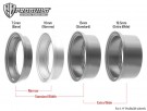 Boom Racing ProBuild™ Alum 7.5mm Wheel Barrel (1) Gun Metal thumbnail