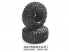 Boom Racing 1.0in MAXGRAPPLER Scale RC Tire GEKKO Black 48.5x19mm Open Cell Foams (2) thumbnail