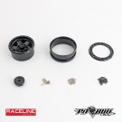 Pitbull 1.55 RACELINE Scale Combat Aluminum Beadlock Wheels Silver - 4pcs thumbnail