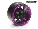 Boom Racing ProBuild™ Alum 15mm Wheel Barrel (1) Purple thumbnail