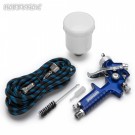 Hobbynox RUBY Mini Spray Gun Top Feed 0.8mm 125ml Cup 3m Hose thumbnail