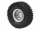 Boom Racing ProBuild™ 1.9in COMBAT Adjustable Offset Aluminum Beadlock Wheels (2) Platinum/Platinum thumbnail