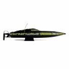 Forhåndsbestilling: Pro Boat Pro Boat Sonicwake 36in V3 Self-Righting V-Hull Boat RTR, Black thumbnail