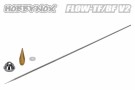 Hobbynox FLOW-TF V2 Airbrush Top Feed 0.3/0.5/0.8mm 2/5/13cc 1.8m Hose thumbnail