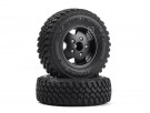 GRC 1.9 Metal Beadlock Wheel for TRX4 Defender and TRC Rover SUV First Gen Black (2) thumbnail