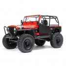 Axial 1/10 SCX10 III Jeep CJ-7 4X4 RTR Brushed Rock Crawler, Red thumbnail