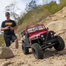 Axial 1/10 SCX10 III Jeep CJ-7 4X4 RTR Brushed Rock Crawler, Red thumbnail