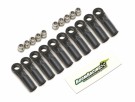Boom Racing KUDU™ Heavy Duty Rust-Resistant M4 Nylon Rod Ends 23.7mm (Upwards) w/ SST Pivot Ball (5.8x3x7.4mm) (10) thumbnail