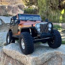 Axial 1/10 SCX10 III Jeep CJ-7 4X4 RTR Brushed Rock Crawler, Copper thumbnail