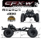 MST CFX-W JP1 4WD 1/8 Crawler Kit thumbnail