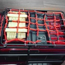 Yeah Racing 1/10 RC Crawler Scale Accessory Luggage Net 200mm x 110mm Yellow thumbnail