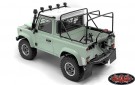 CC Hand Steel Tube Bed Cage w/ Soft Top for RC4WD Gelande II 2015 Land Rover Defender D90 (Pick-Up) (Black) thumbnail