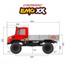 Cross RC - EMO XX Stegosaurus 1/6 775 - RTR - Brushed - Truck Version thumbnail