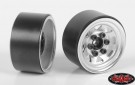 RC4WD Stamped Steel 1.0in Stock Beadlock Wheels (Silver) (4) thumbnail
