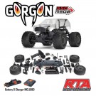 Arrma 1/10 GORGON 2WD RTA Kit Brushed Monster Truck (Battery and Charger Included), Clear thumbnail