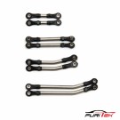 Furitek Steel High Clearance Links Sets With Aluminium Skid Plate For Furitek FX118 thumbnail