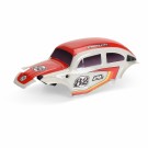 Pro-Line Racing Class 1 VW Bug Red Race Body Kit and Flat Iron M/T Tires12mm Chrome Diablo (4) for ARRMA TYPHON GROM thumbnail