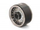 Boom Racing ProBuild™ 1.9in RTS Adjustable Offset Aluminum Beadlock Wheels (2) Gun Metal/Matte Silver thumbnail